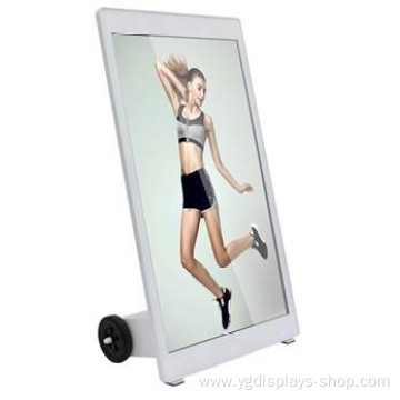 10hs Battery Powered Indoor 43inch Digital LCD Signage